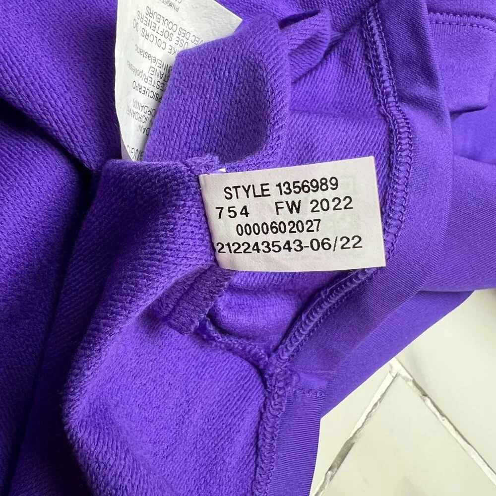 Under Armour Youth 'Purple' Athletic Long Sleeve Pullover 1356989-754 size YLG